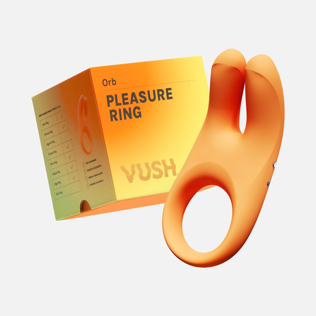 VUSH Orb Vibrating Pleasure C-Ring