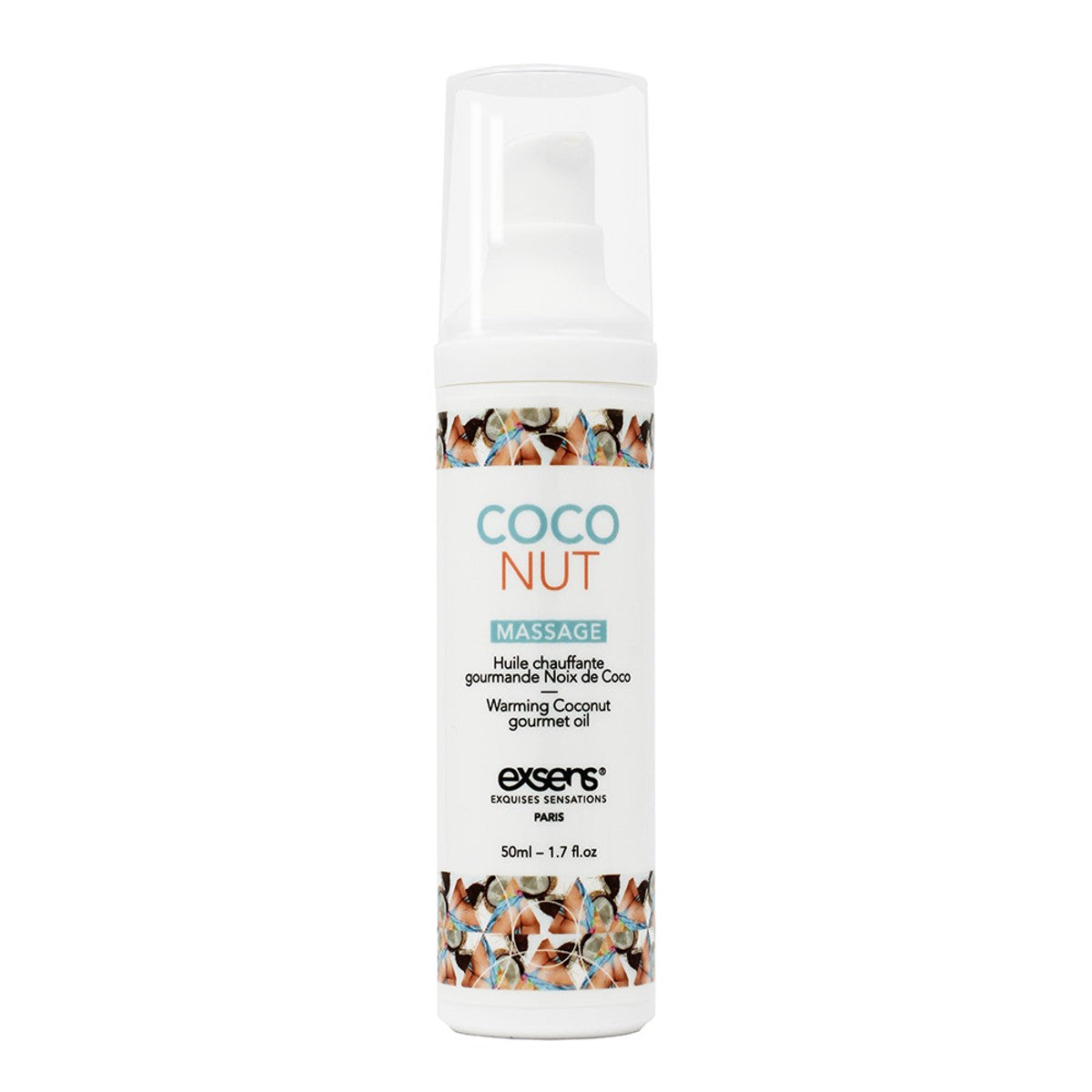 Exsens Kissable Warming Massage Oil CocoNut