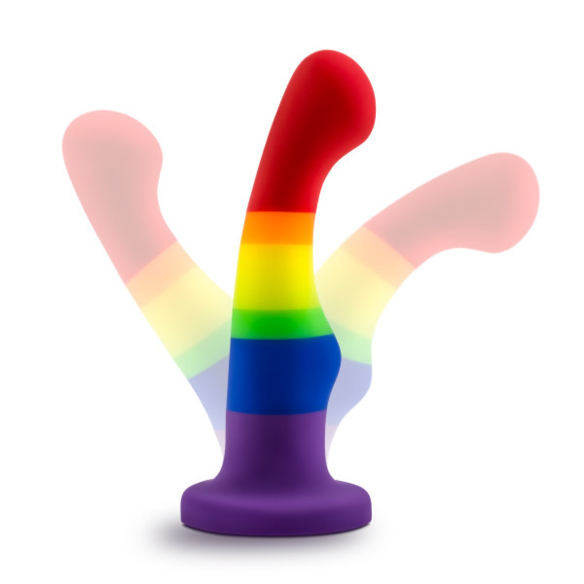Blush Avant Pride P1 Freedom Rainbow Dildo