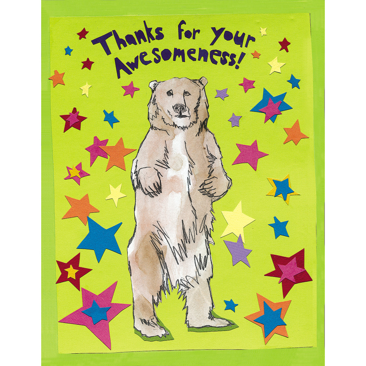 Inspired by dogs, nature and San Francisco, Sunde White hand makes each of her cards, and donates a portion of the proceeds to land and animal charities.