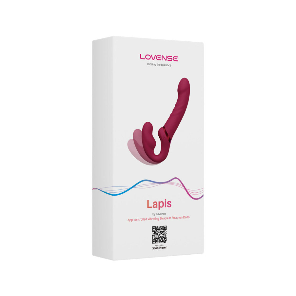 Lovense Lapis Vibrating Strapless Strap On