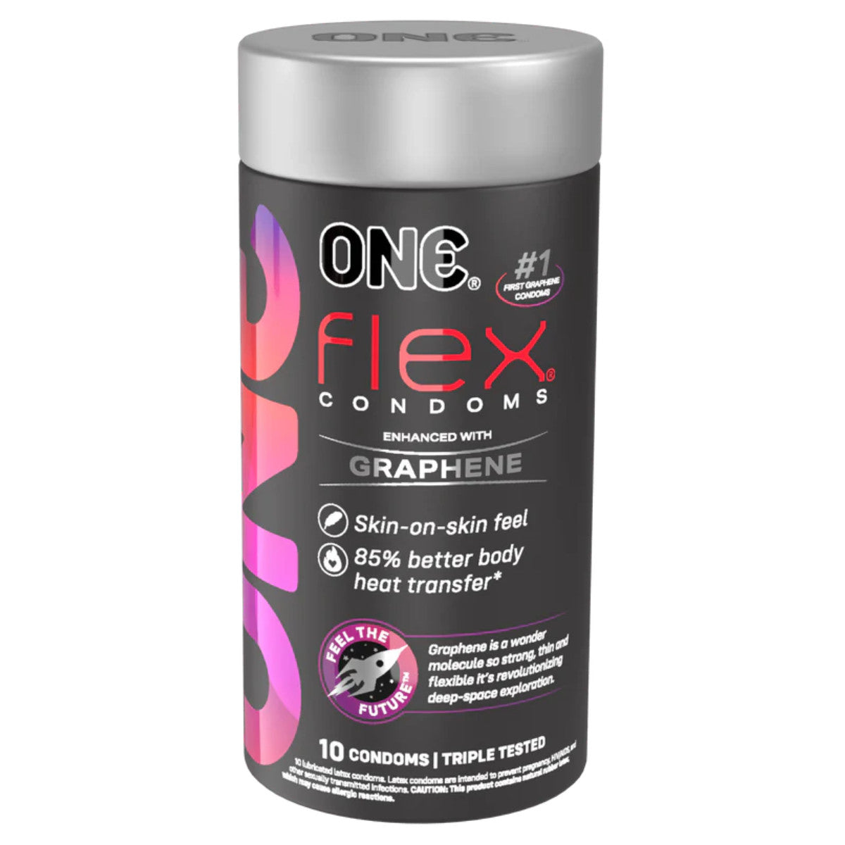ONE Flex Graphene Condom 3 Pack BOX