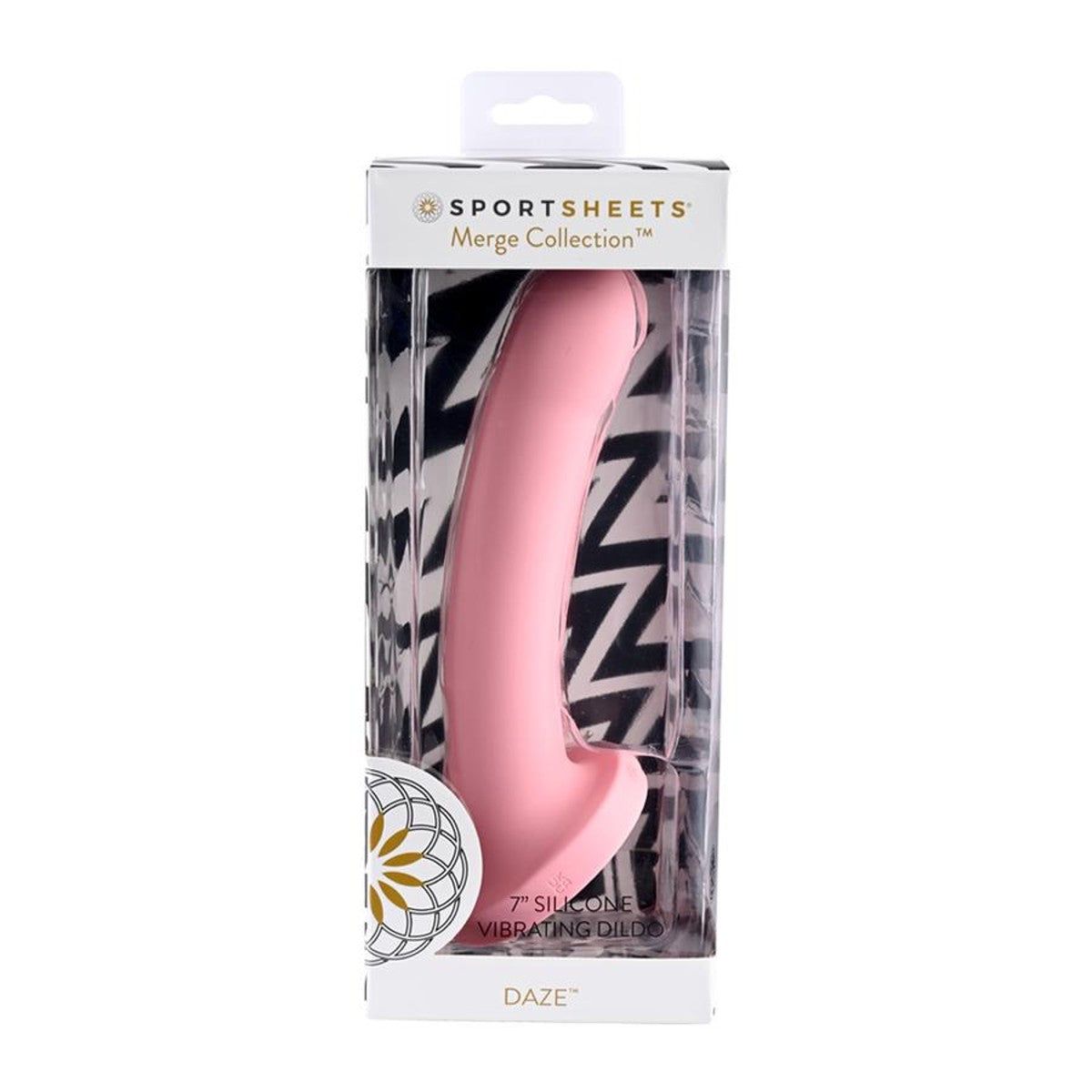 Sportsheets Daze 7in Vibrating Silicone Dildo