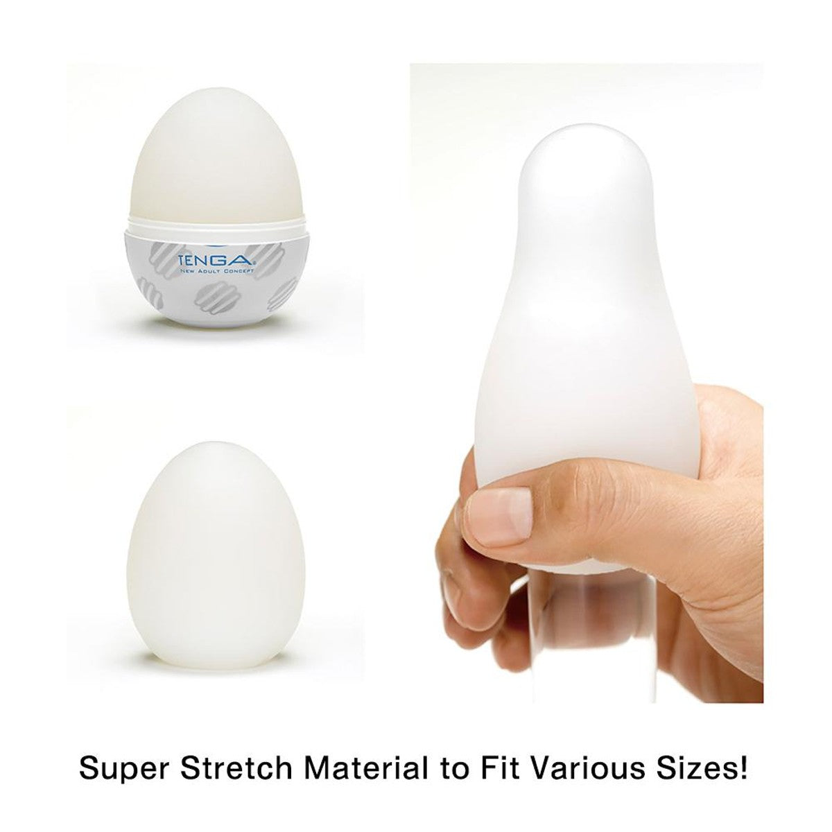 Tenga New Egg Sleeve Blue Sphere