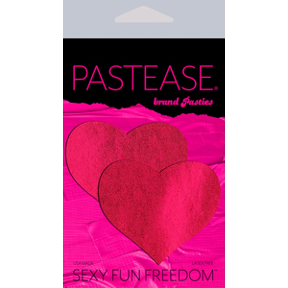 Pastease Liquid Red Heart Nipple Pasties