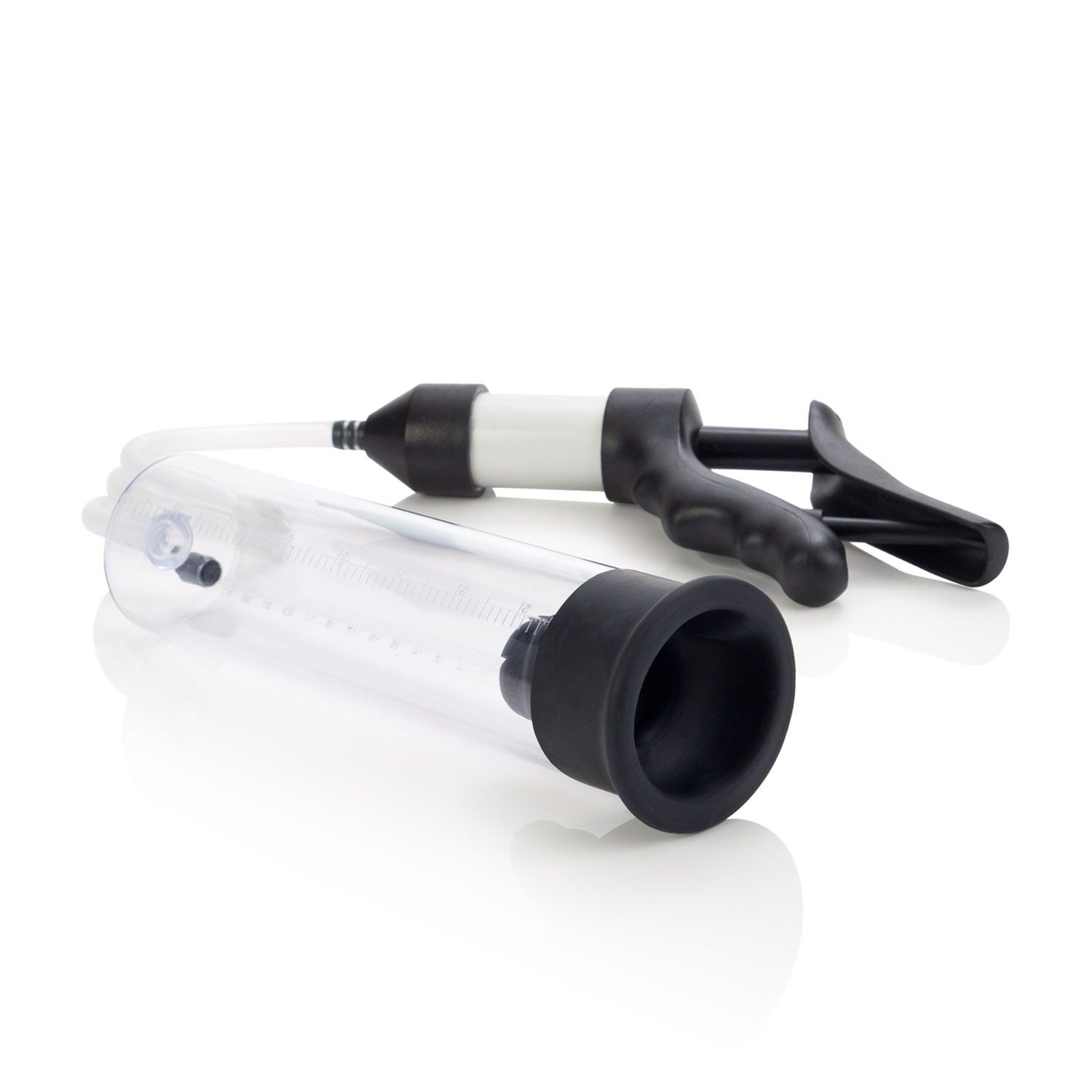 Not gonna lie, a penis pump won’t make you double in size, but it will plump up what you’ve got to its greatest potential.