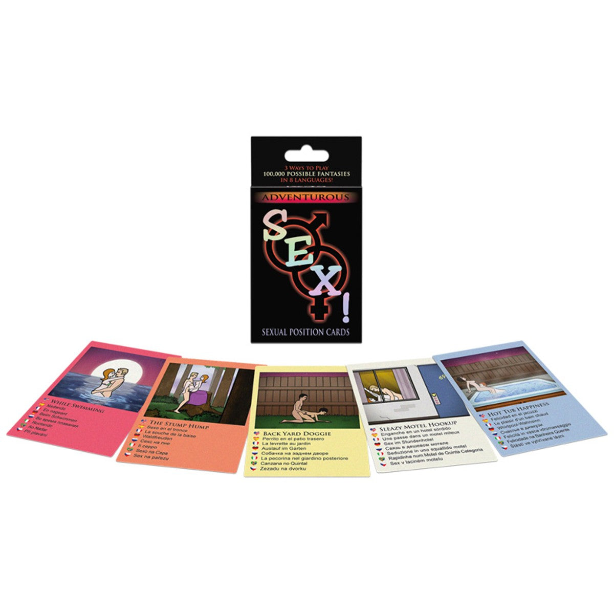 Kheper Adventurous Sex Card Game