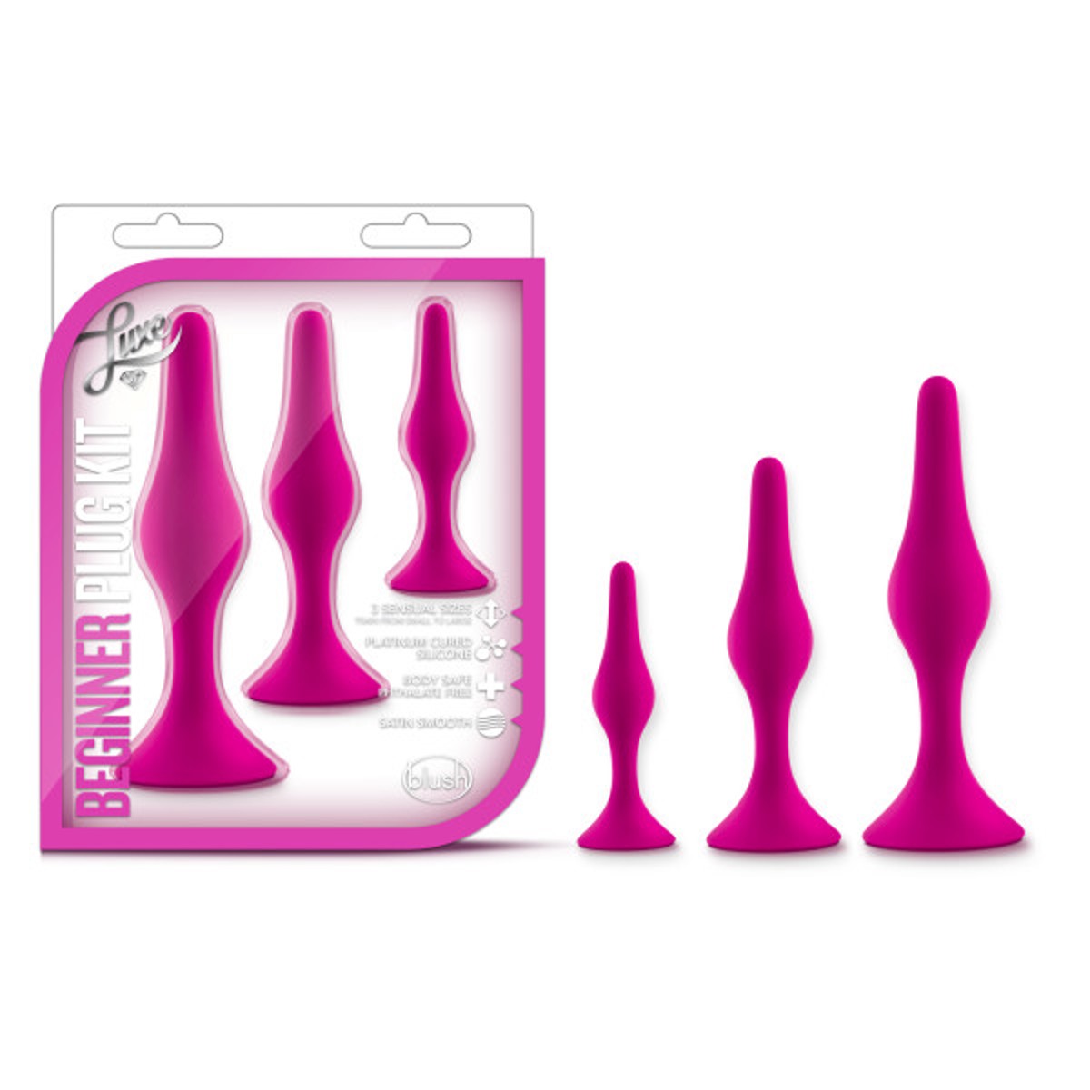 Blush Luxe Beginner Silicone Plug Kit