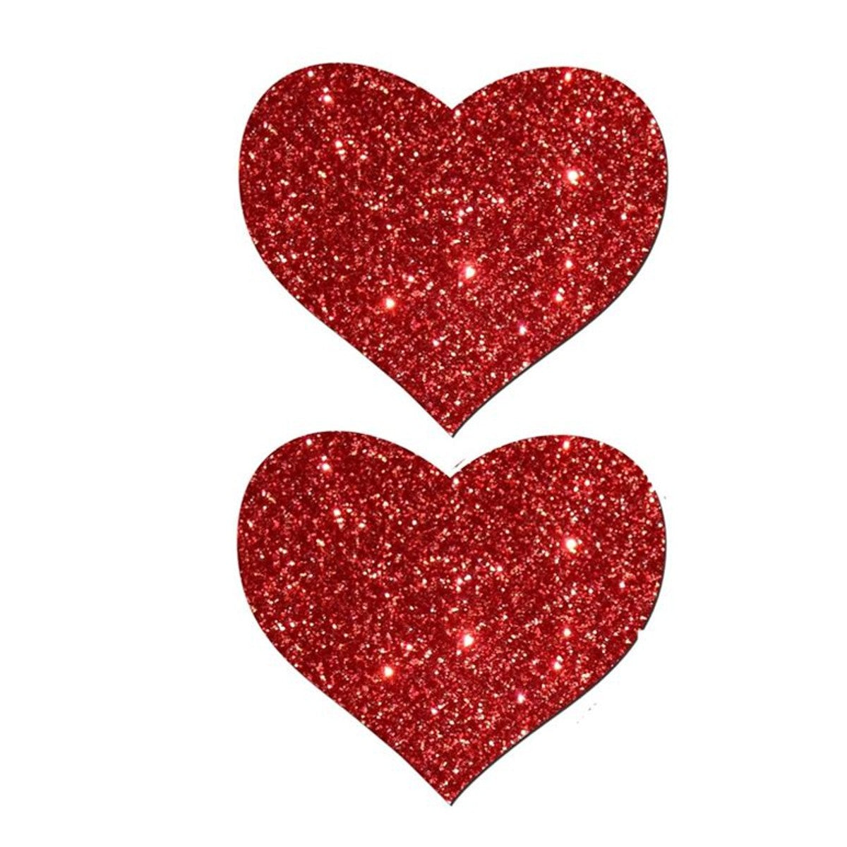 Pastease Heart Red Glitter