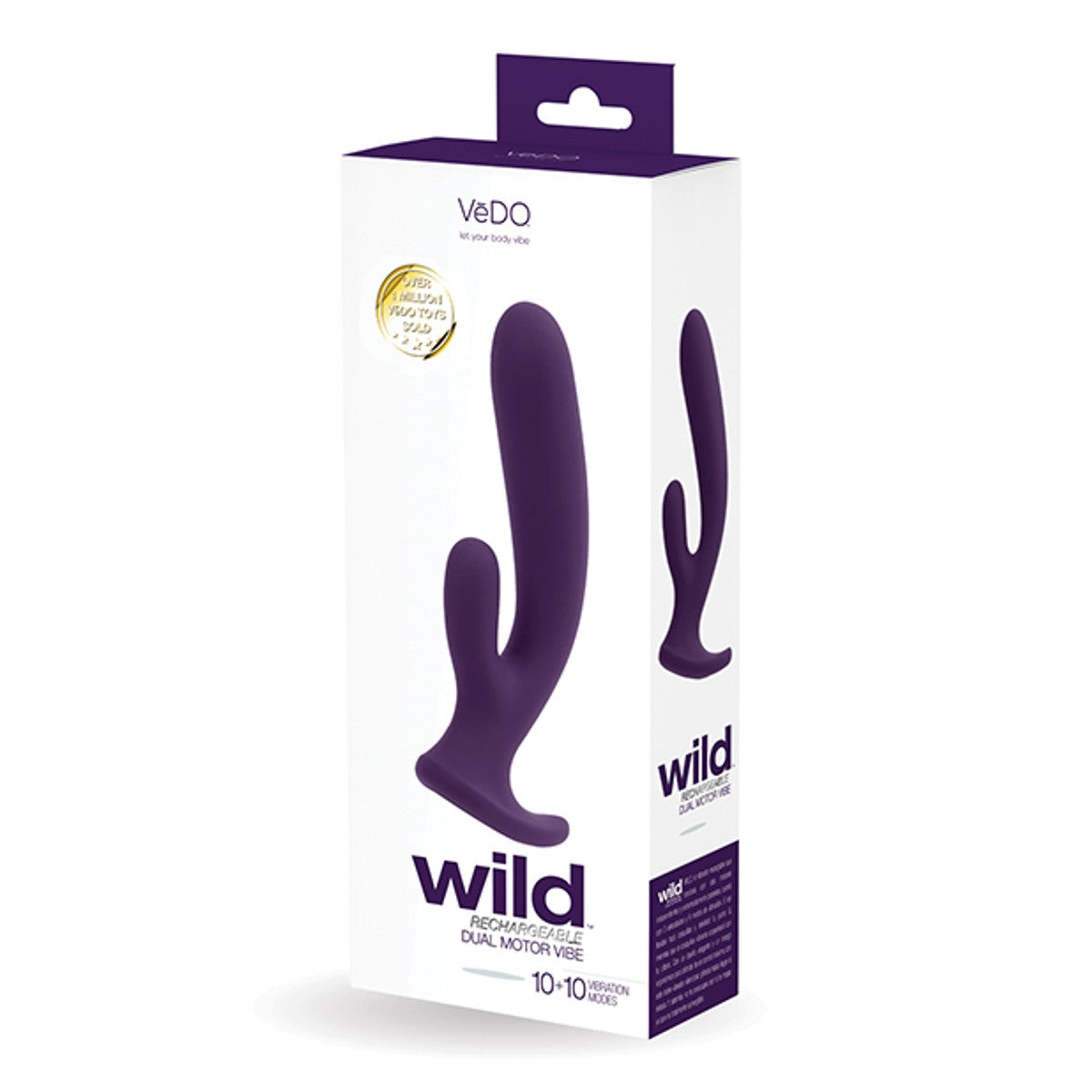 Rabbit vibrators are famous for a reason, and this Wild one is no exception!