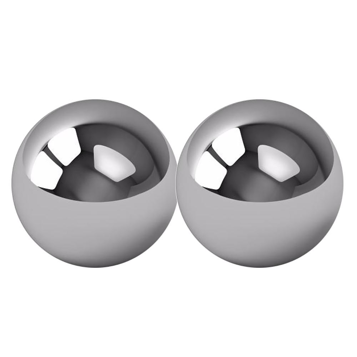 For more advanced kegel exercising or enhanced sensations during penetrative sex, these small and heavy steel balls offer many possibilities.