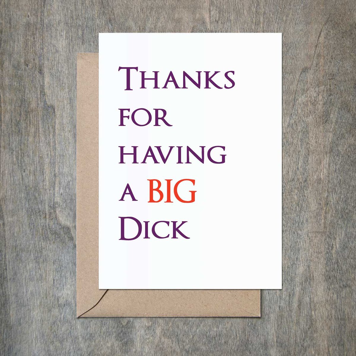 Snarky and down to earth, Crimson & Clover cards offer honestly naughty greetings that pack a little punch.