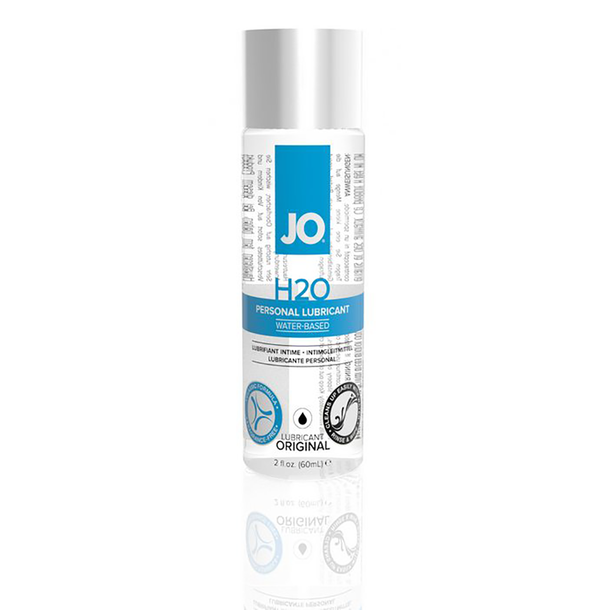 A water-based lube made mostly of plant-derived glycerin, it’s safe for skin on skin as well as use with silicone toys.