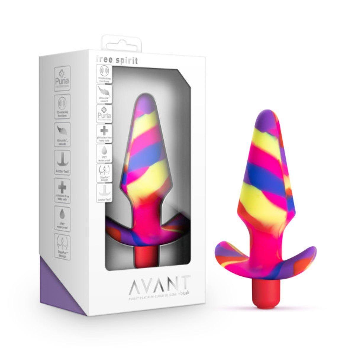 Blush Avant Free Spirit Vibrating Plug