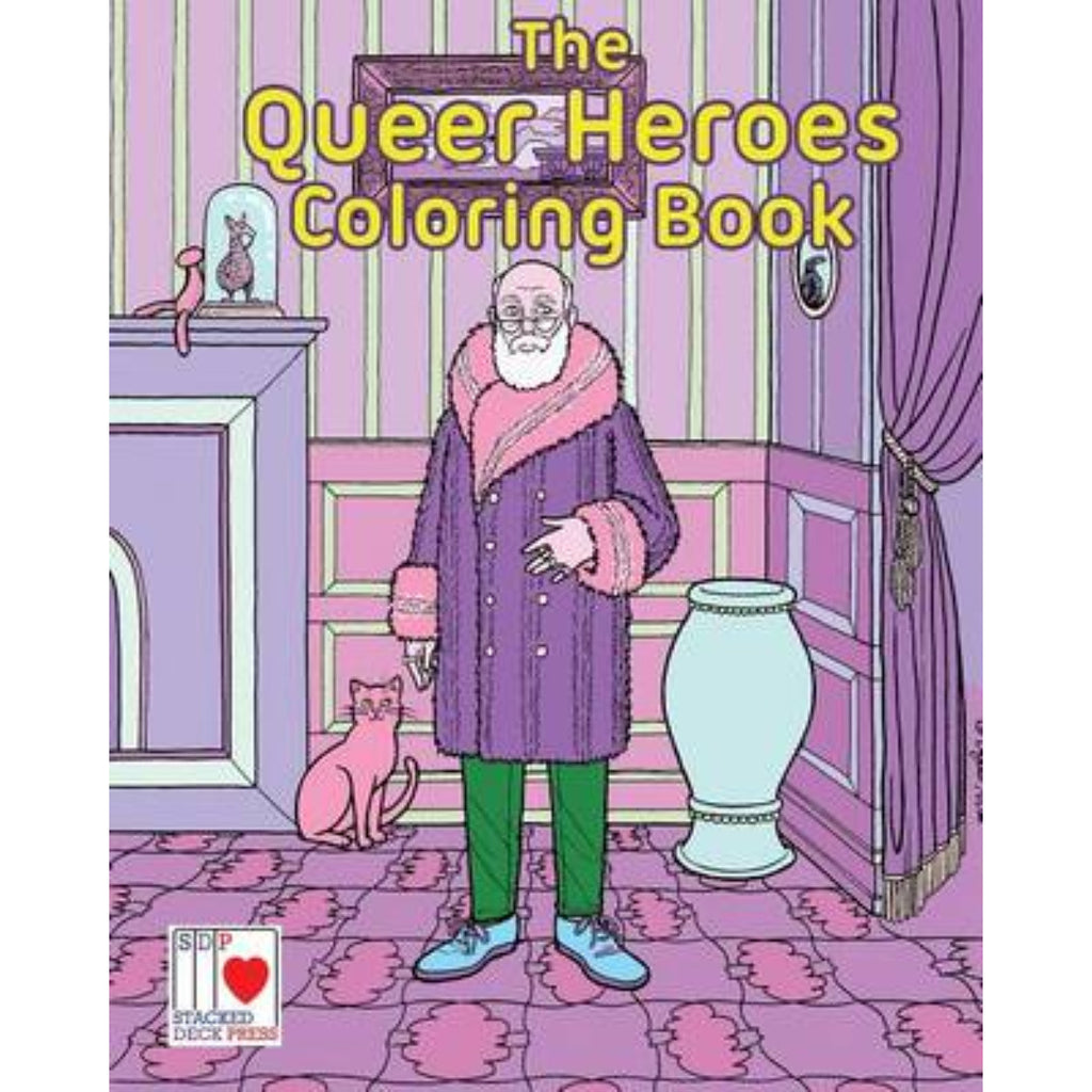 Microcosm Queer Heroes Coloring Book