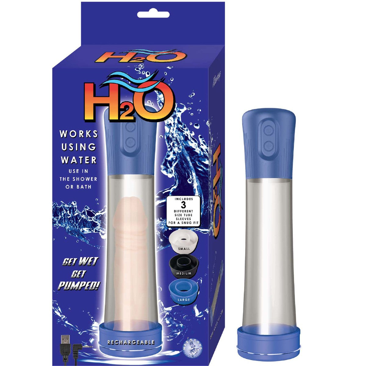 Nasstoys H2O Blue Penis Pump