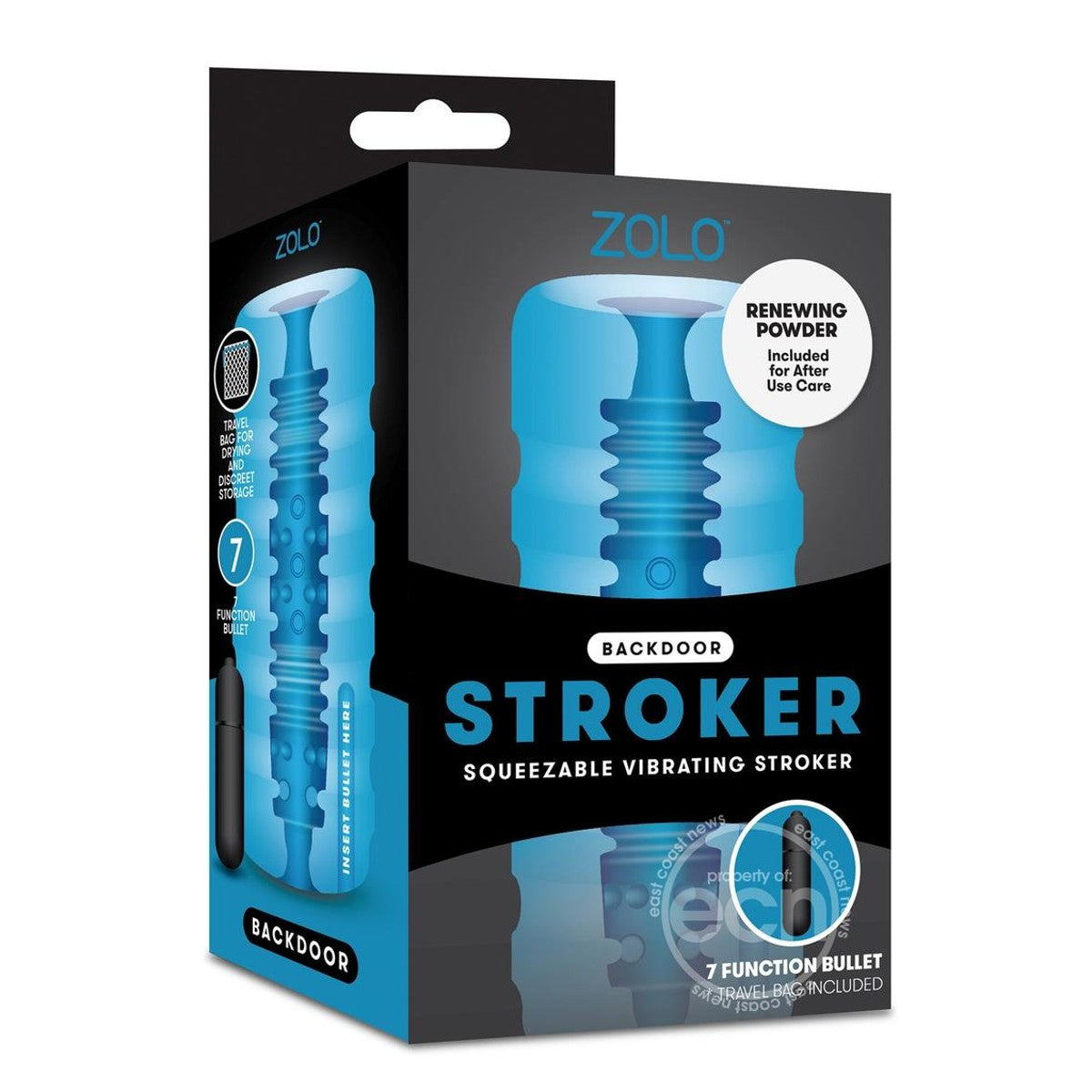 Zolo Squeezable Vibrating Stroker