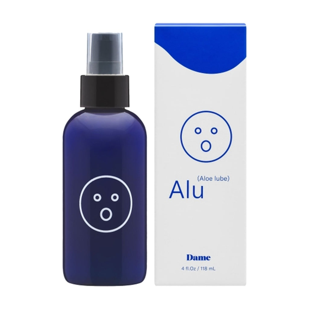 Dame&rsquo;s Alu aloe-based lube promotes skin elasticity, reduces inflammation, and rejuvenates your body&rsquo;s natural moisturizing properties.