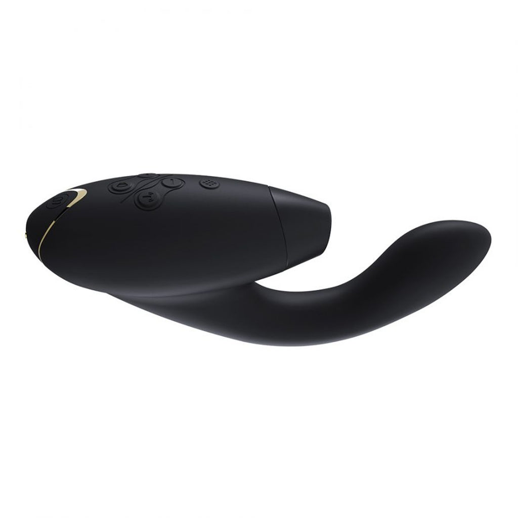 Womanizer Duo 2 Silicone Rechargeable Clitoral And G-Spot Stimulator