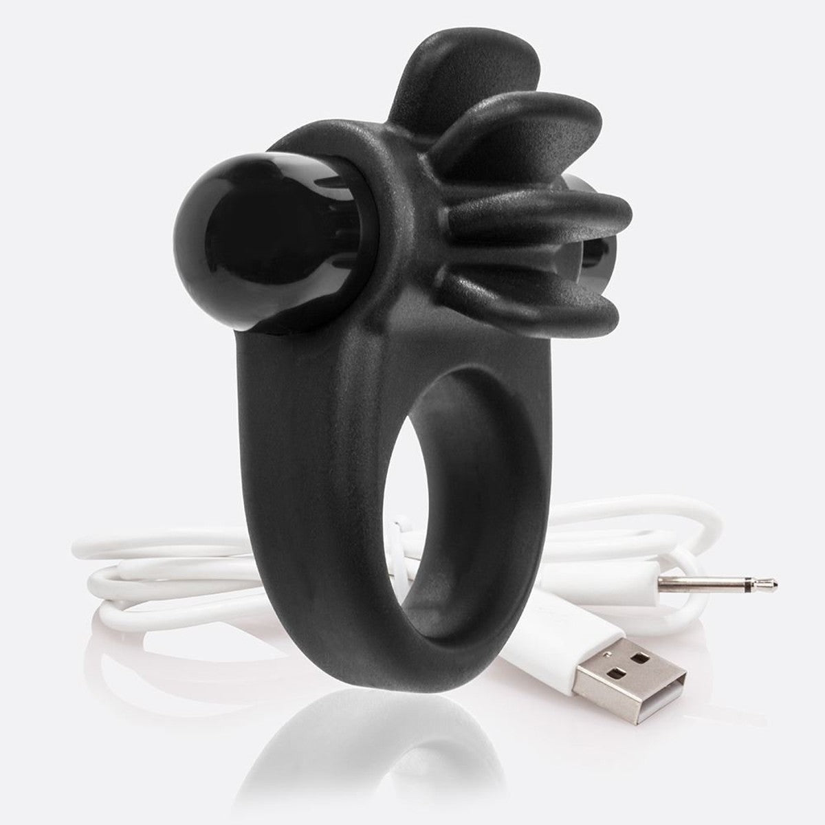 Featuring 10 vibrating functions, this silicone C-ring is designed to deliver an intense sexual experience!