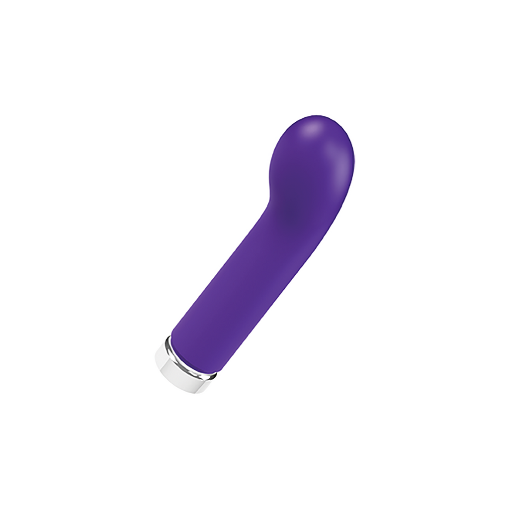 This rechargeable vibrator has a curved head for G-spot stimulation, but can also be used externally. Stronger than its battery operated twin, the Gee Mini, it&rsquo;s a great choice for beginners and experienced users alike!