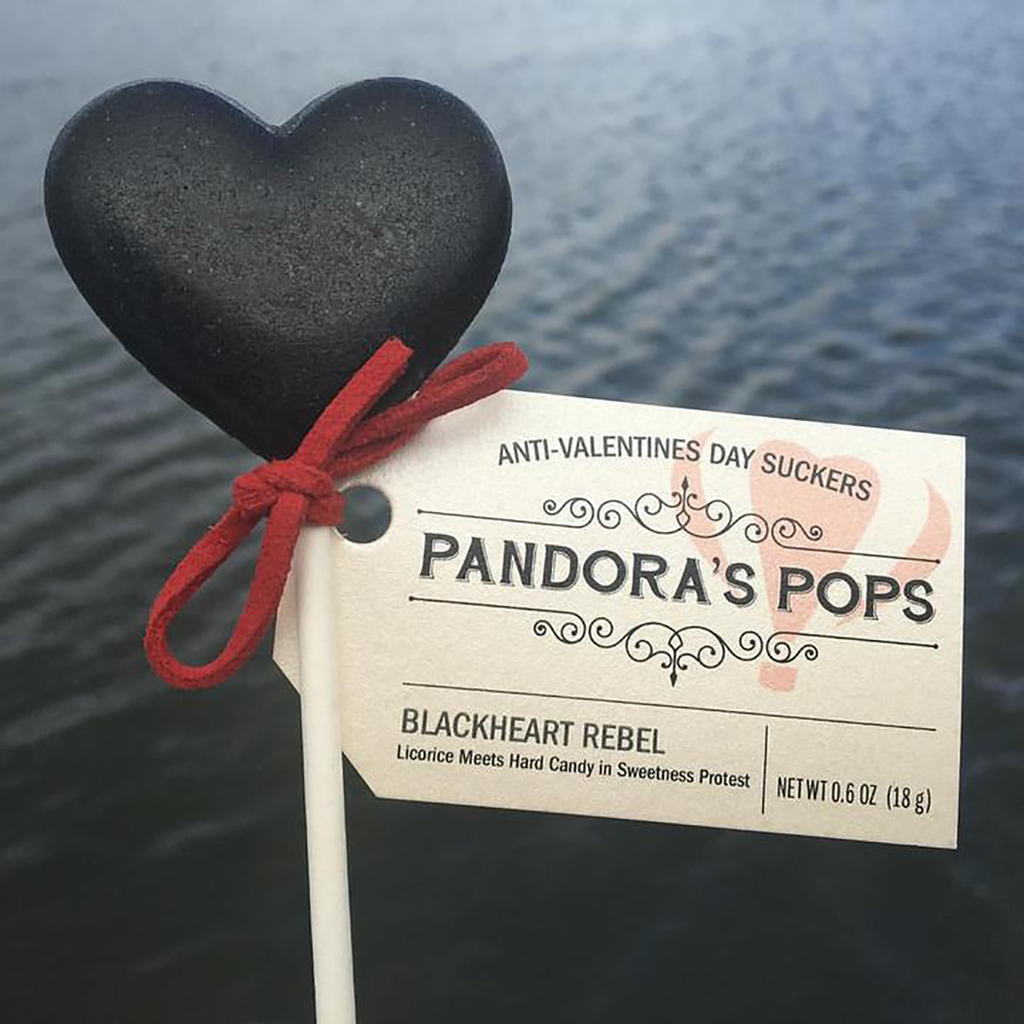 Handcrafted, organic, artisanal lollipops filled with sensual blends of herbs and other flavors, designed to subtly arouse your most romantic tendencies. This one is for licorice lovers.