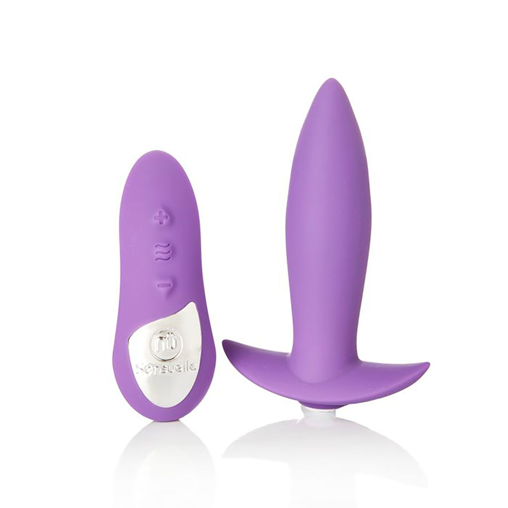 This user-friendly, petite, and feature-packed plug delivers mind blowing power inside and out. Use it to tease while rimming or to please while fully inserted. With or without the remote; the power is yours!