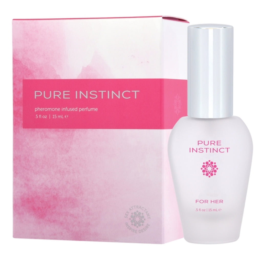 Pure Instinct Pheromone Perfume is a lovely bouquet of aromas; with a fusion of bergamot, tangerine, and vanilla infused sandalwood, this scent is guaranteed to inspire desire.