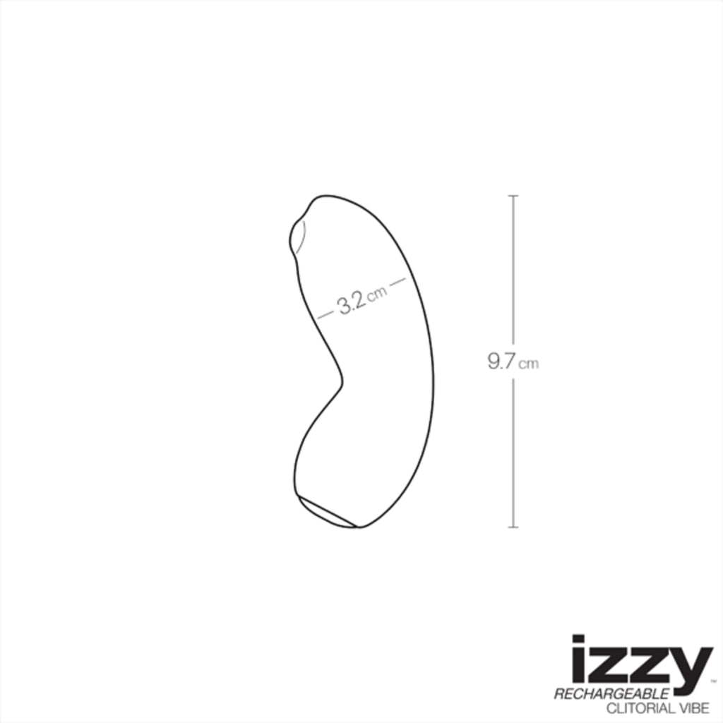 IZZY is ideal for clitoris, nipples, penis, perineum - any body spot craving some attention!