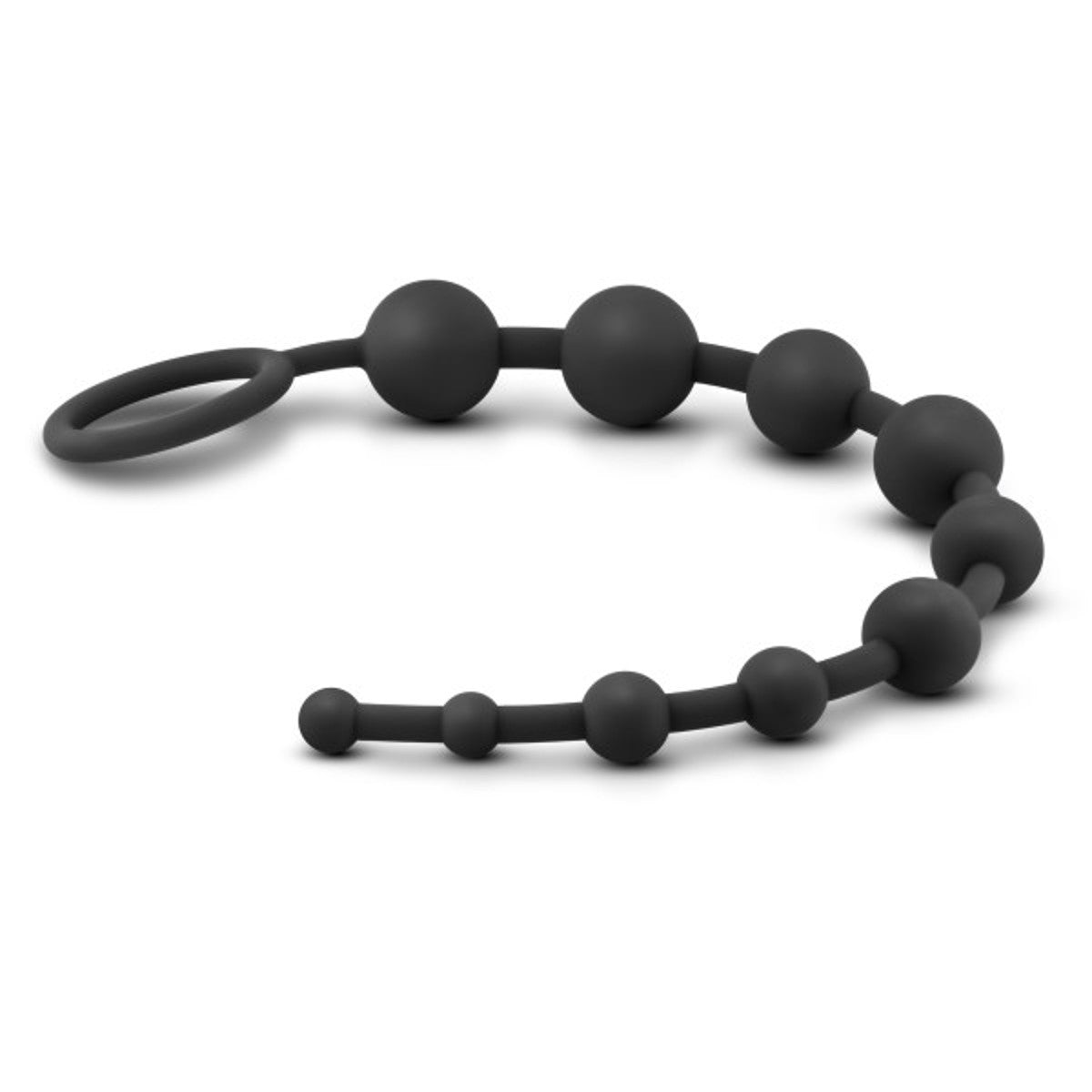 Blush Performance Silicone Anal 10 Beads Black
